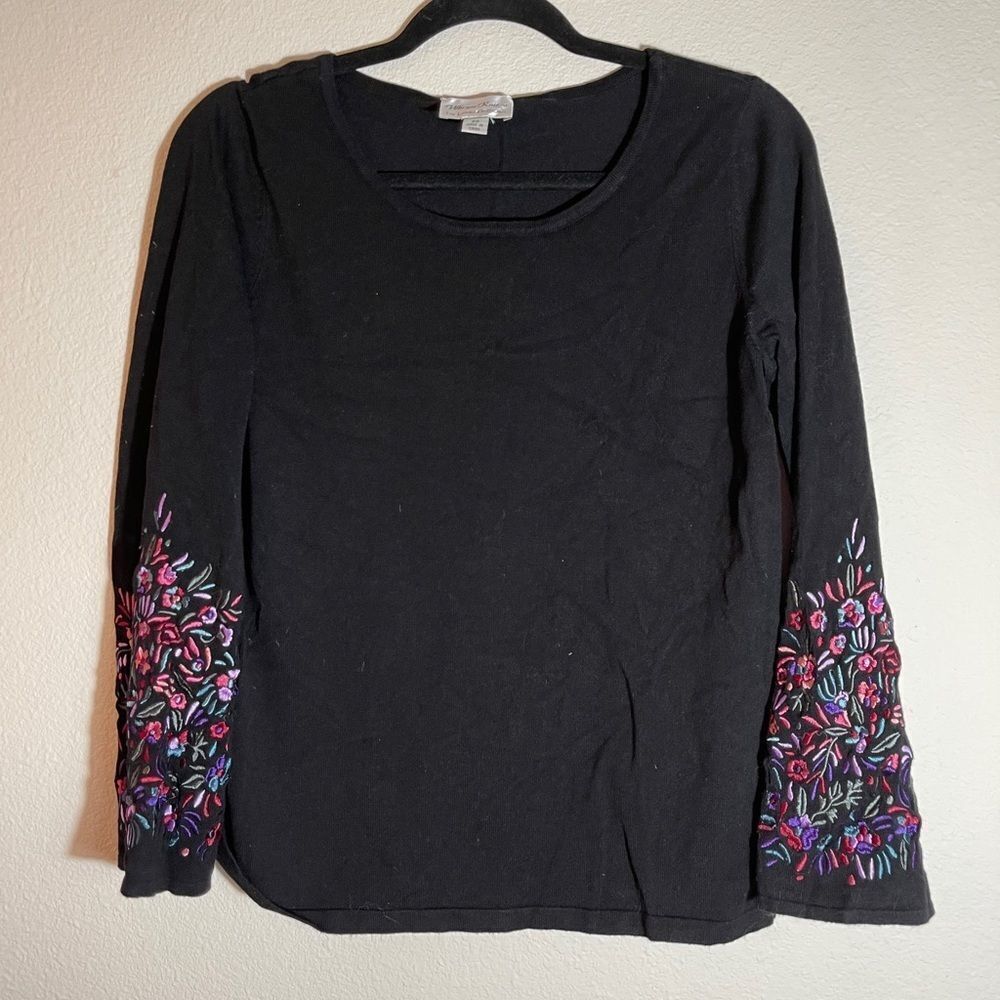Whisper Knit QVC Embroidered Sweater - Picture 8 of 8